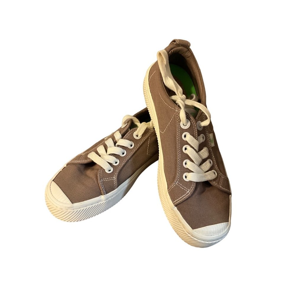 Women's Cariuma Cacao Nibs Neutral Sneakers Size 6.5 Sustainable Style